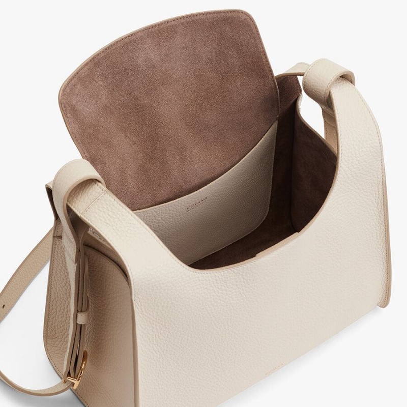 Cuyana Double Loop Ženske Torbe za Rame Bijele | AXQ5954ZY