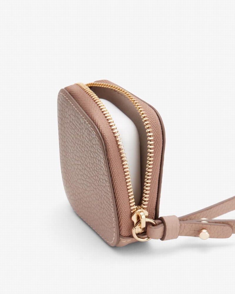 Cuyana Koža Airpod Ženske Torba Za Kućište Roze | AVQ599YP