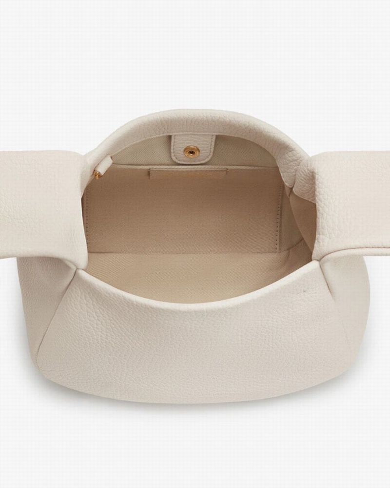 Cuyana Mini Bow Ženske Torbe za Rame Bijele | USN4075AQ