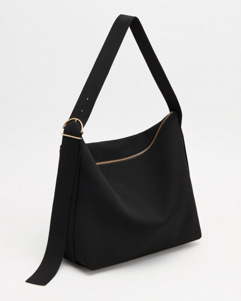 Cuyana Oversized Sling Ženske Torba Crossbody Crne | TVV450SY