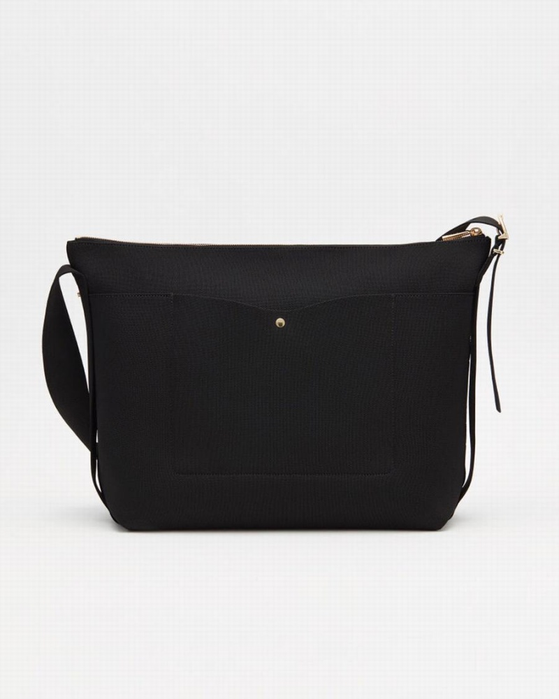 Cuyana Oversized Sling Ženske Torba Crossbody Crne | TVV450SY