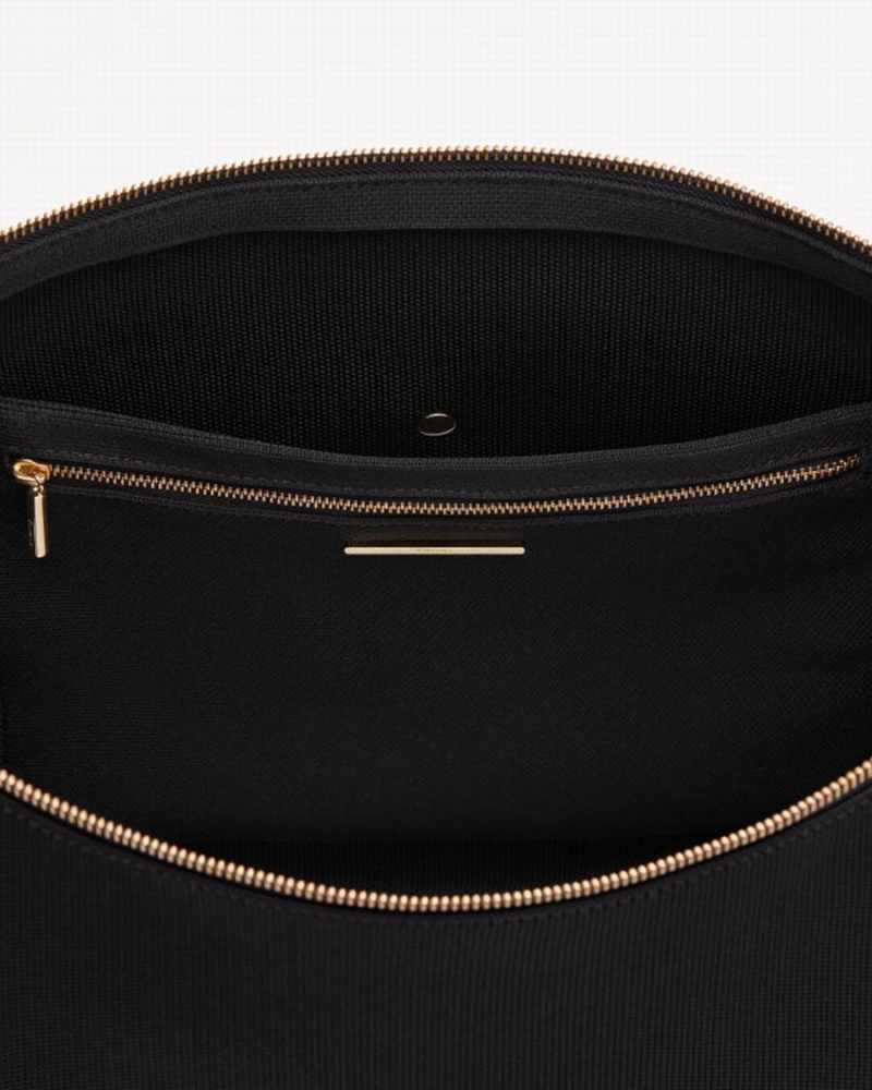 Cuyana Oversized Sling Ženske Torba Crossbody Crne | TVV450SY