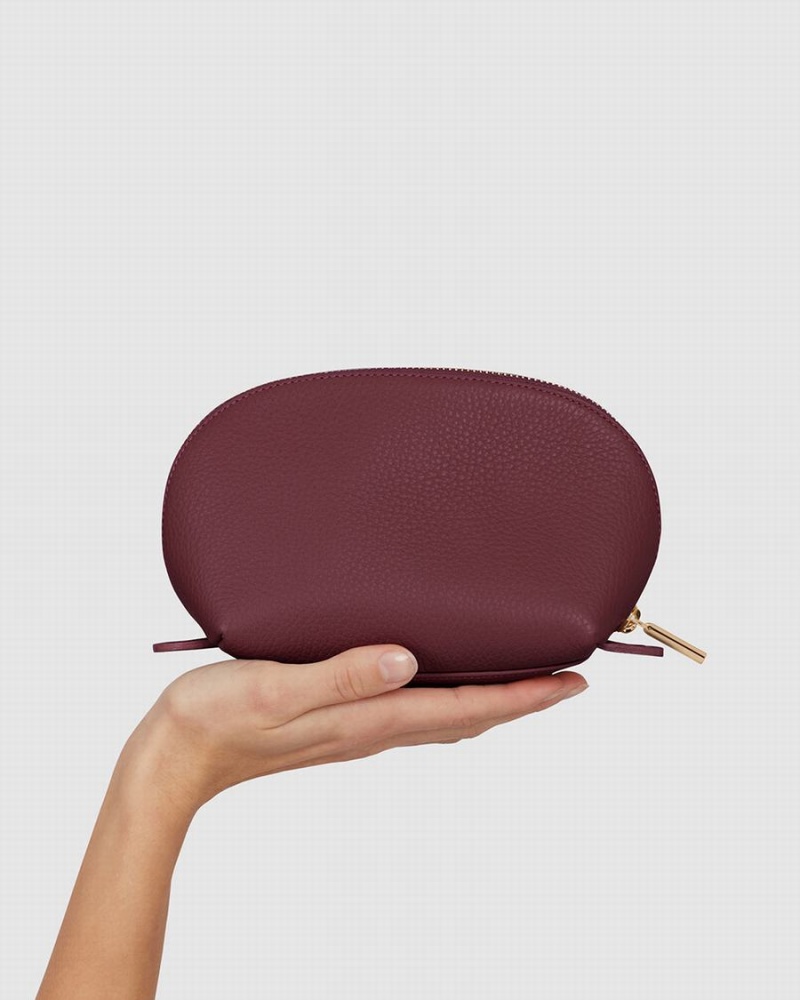 Cuyana Set Ženske Putne Torbe Bordo | ETW6693NM