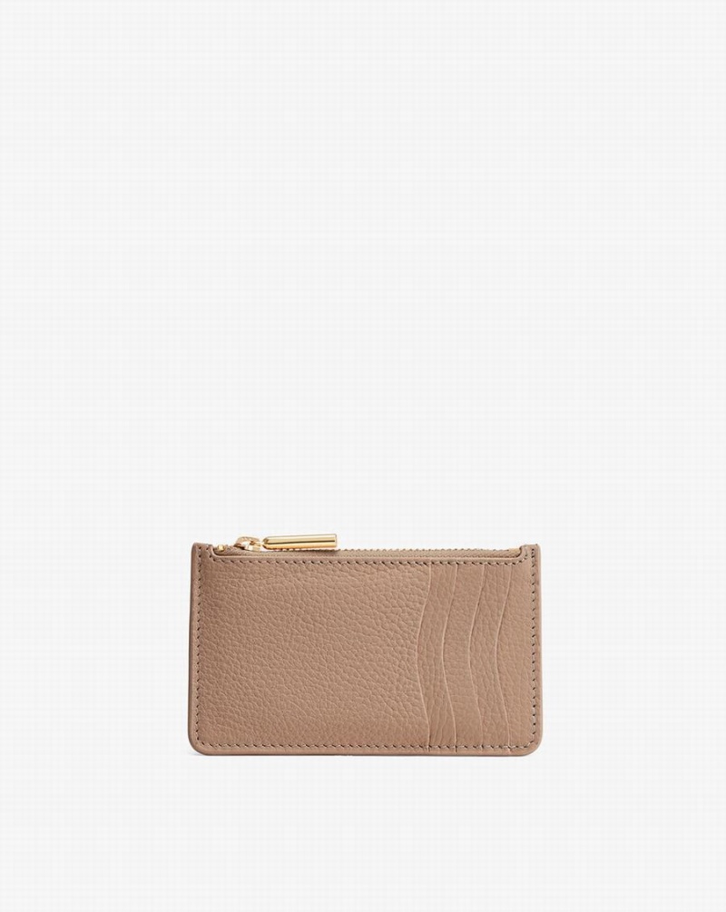 Cuyana Zip Ženske Vlasnici Kartica Kaki Boja | GRO8716FW
