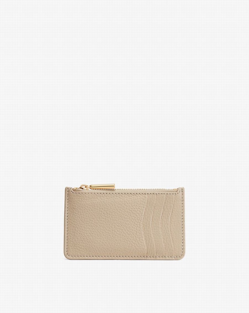 Cuyana Zip Ženske Vlasnici Kartica Sive | FWS8165FR